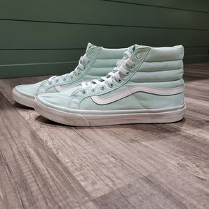 Vans Sk8 Hi Mint Green Shoes
